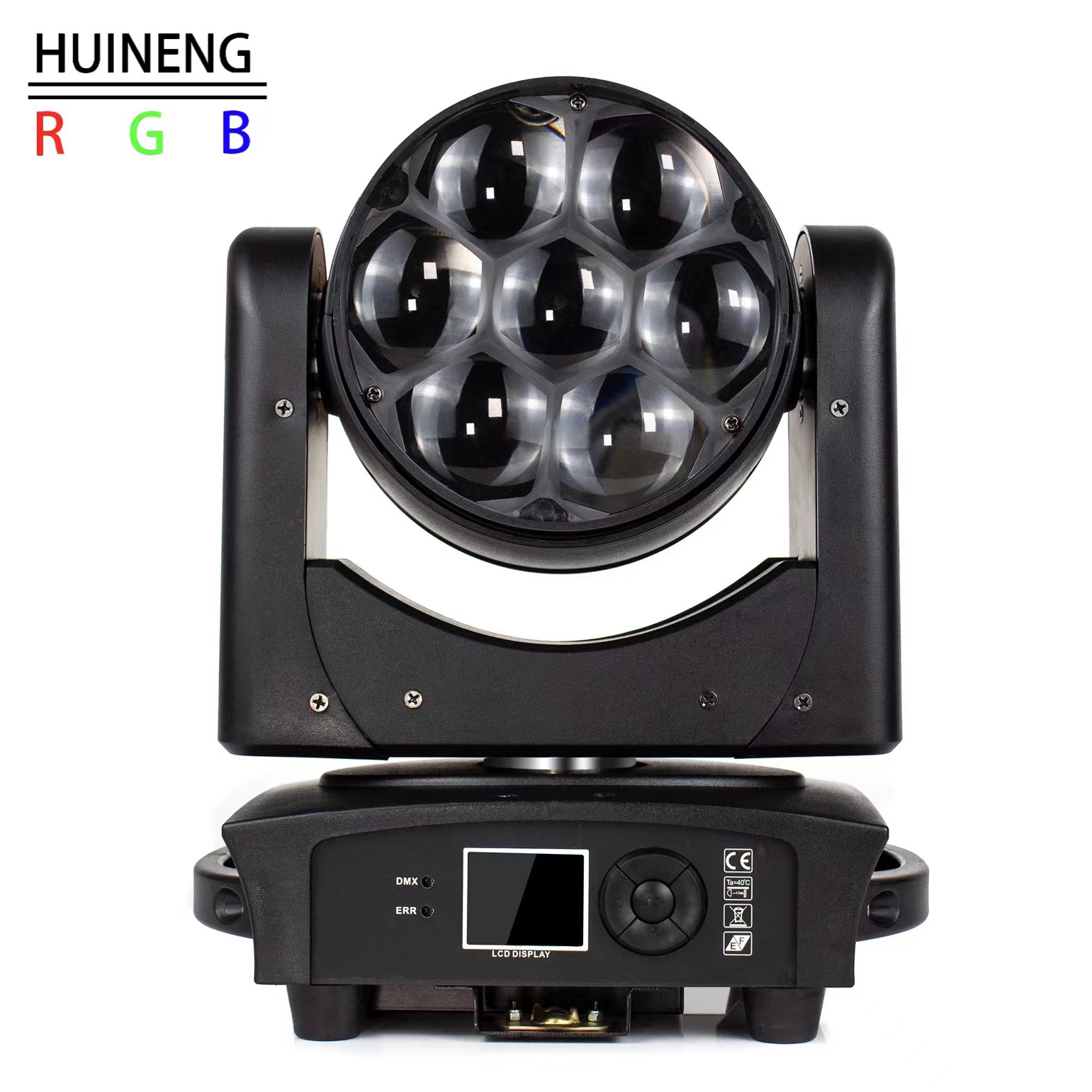 7pcs*15W Mini Big Bee Eye Moving Head Light