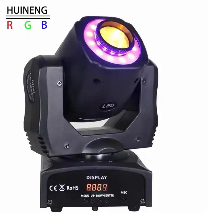 60W LED Spot Moving Head Light With Ring